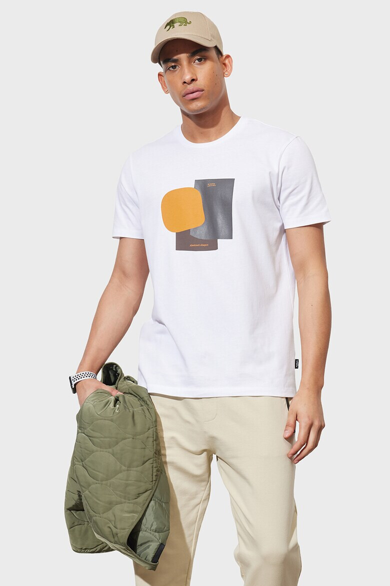 AC&Co Тениска с фигурална щампа - Pepit.bg