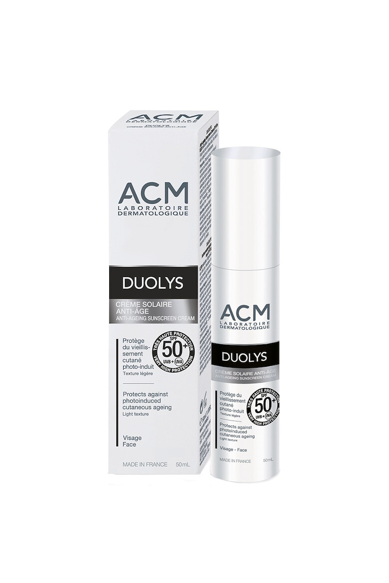 ACM Laboratoire Dermatologique Слънцезащитен крем ACM Duolys SPF 50+ - Против стареене - 50 мл - Pepit.bg