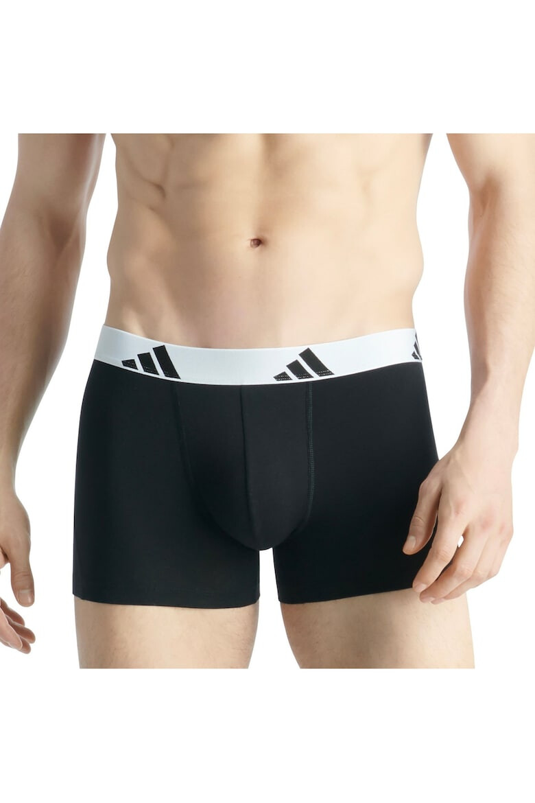 adidas Боксерки Active Flex - 6 чифта - Бял/Черен - Pepit.bg