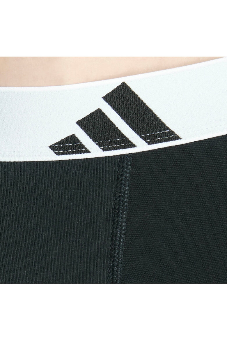 adidas Боксерки Active Flex - 6 чифта - Бял/Черен - Pepit.bg