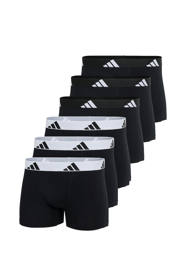 adidas Боксерки Active Flex - 6 чифта - Избеляло черно/Бял - Pepit.bg