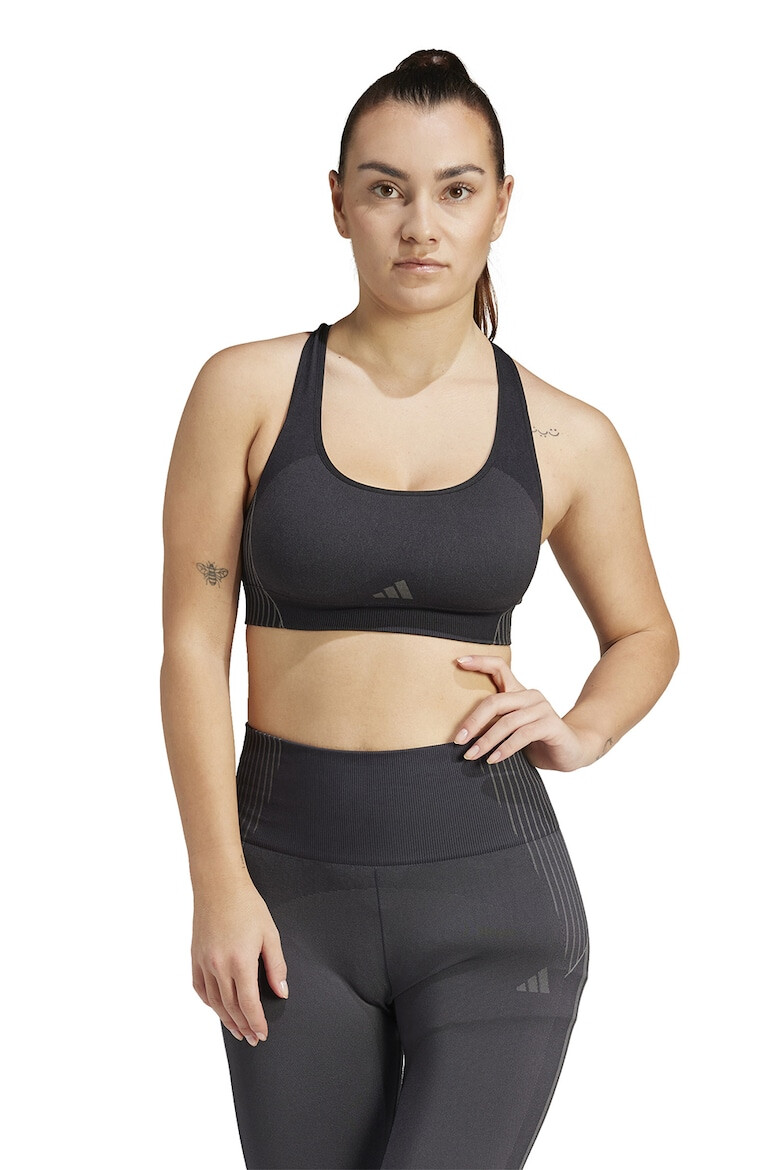 adidas Performance Бюстие с изрязан гръб - Pepit.bg