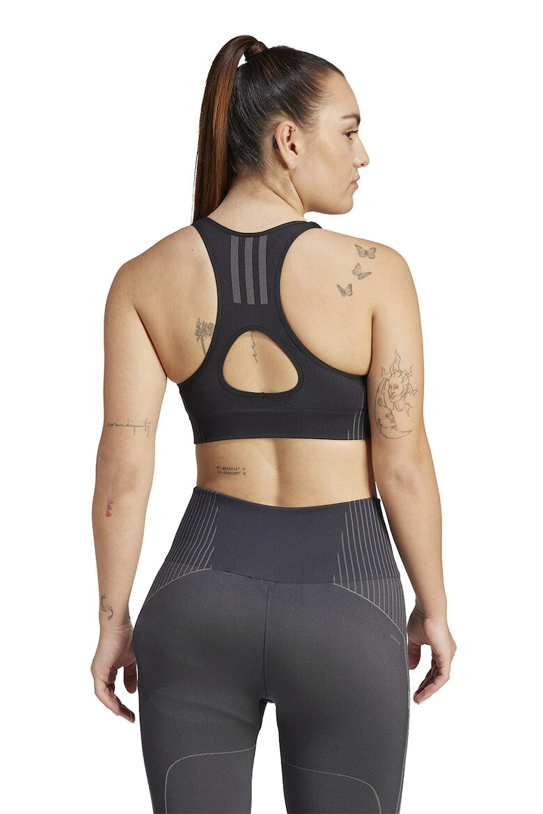 adidas Performance Бюстие с изрязан гръб - Pepit.bg