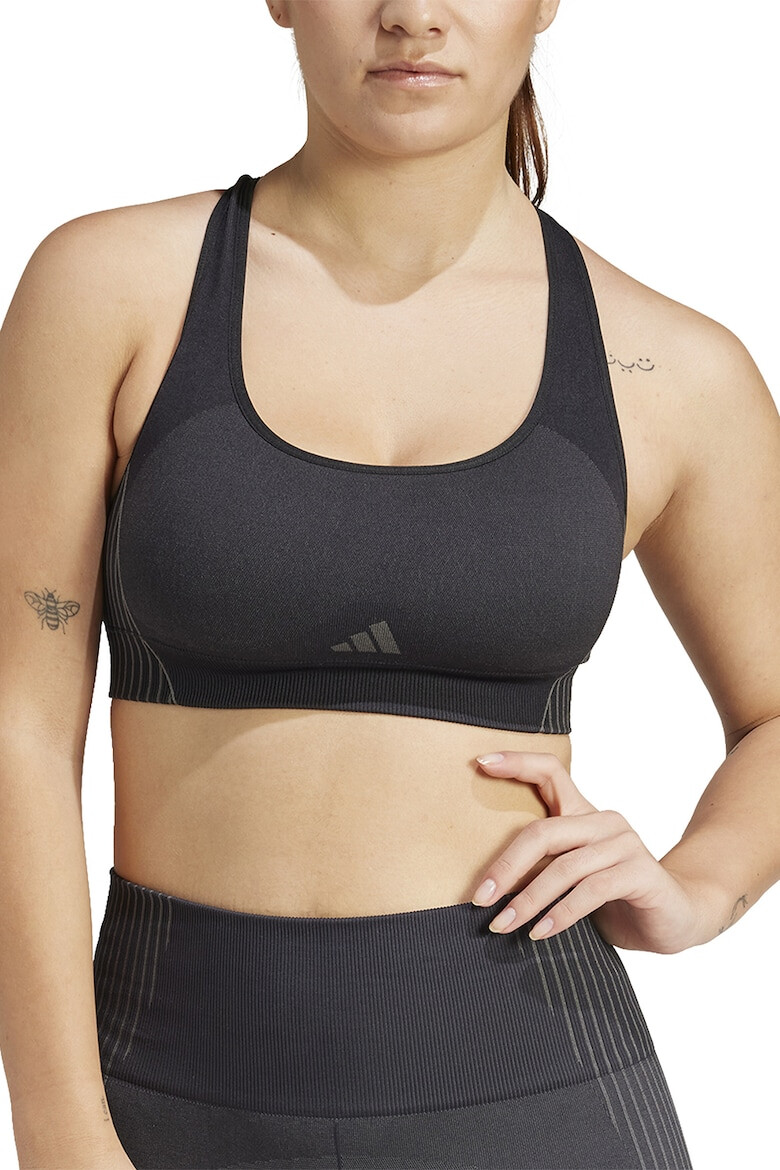 adidas Performance Бюстие с изрязан гръб - Pepit.bg
