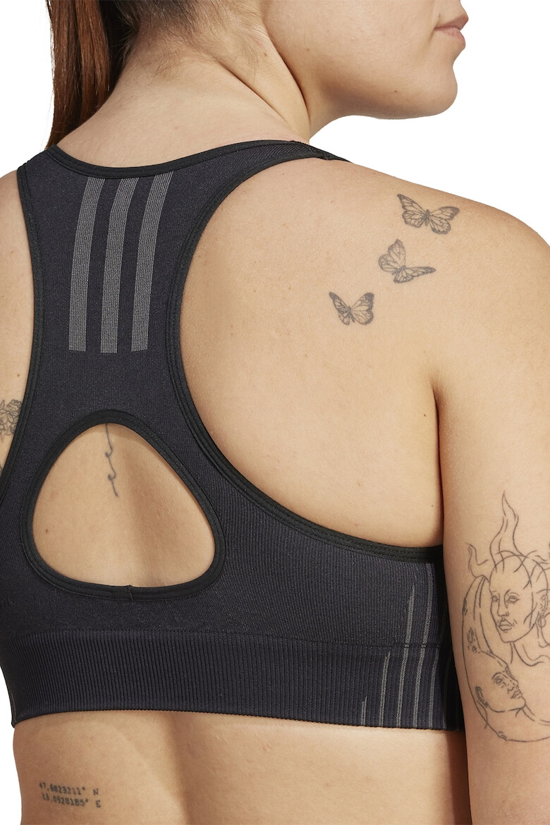 adidas Performance Бюстие с изрязан гръб - Pepit.bg