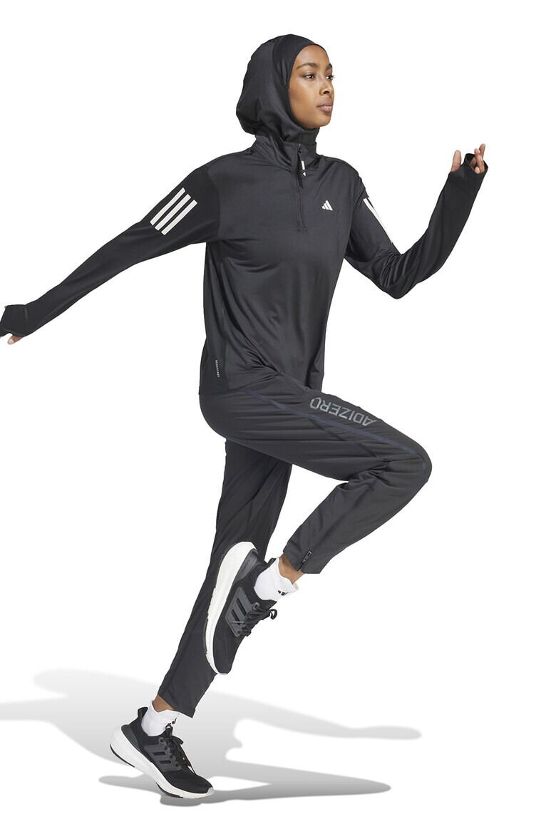 adidas Performance Блуза за бягане с джобове с цип - Pepit.bg