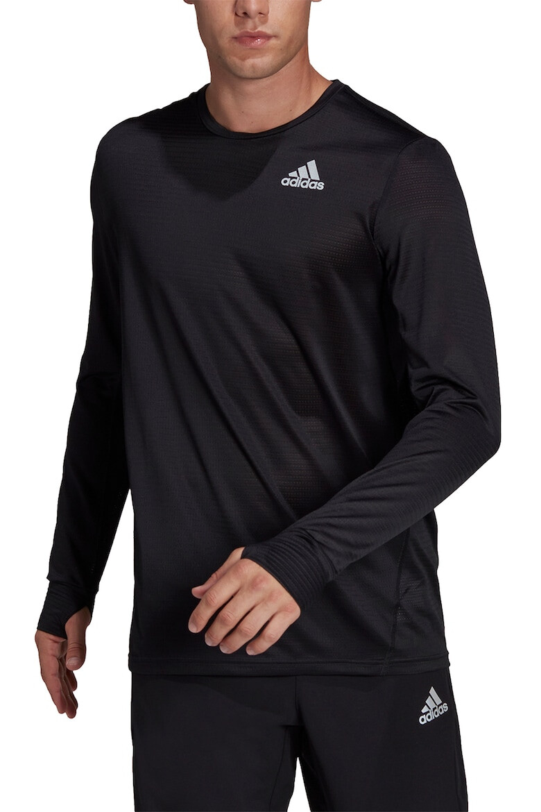 adidas Performance Блуза за бягане с лого - Pepit.bg