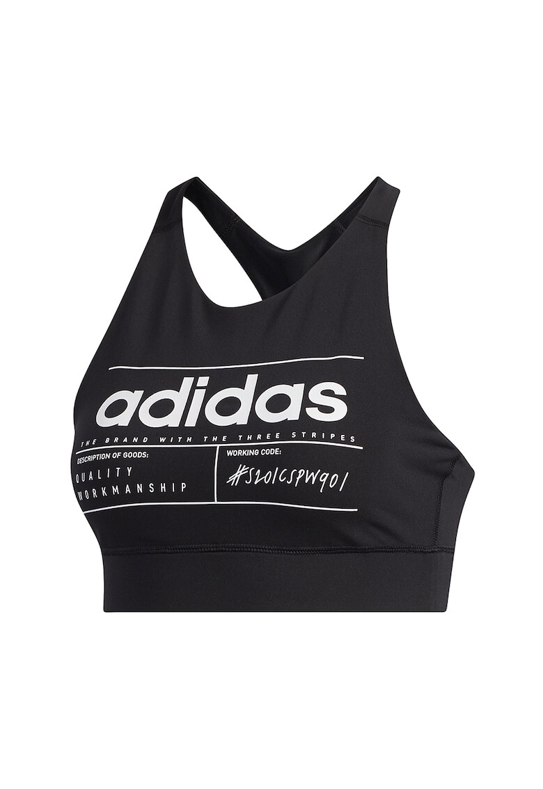 adidas Performance Бюстие Brilliant с лого - Pepit.bg