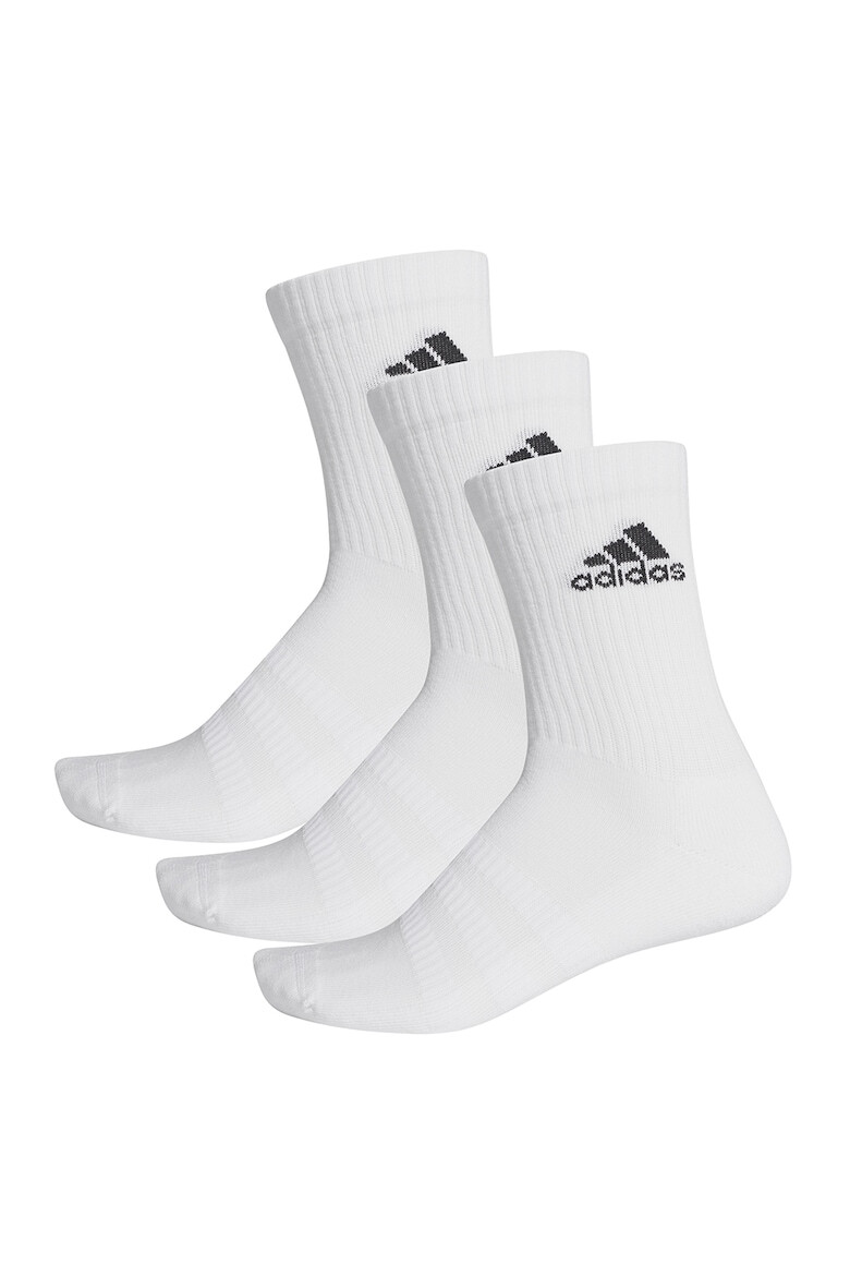 adidas Performance Фитнес чорапи с омекотен дизайн - 3 чифта - Pepit.bg
