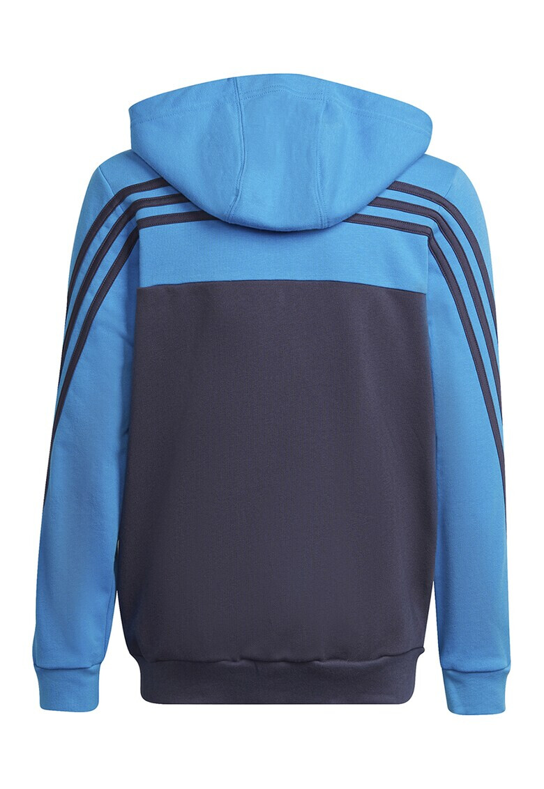 adidas Performance Спортен екип с цип качулка и лого - Pepit.bg