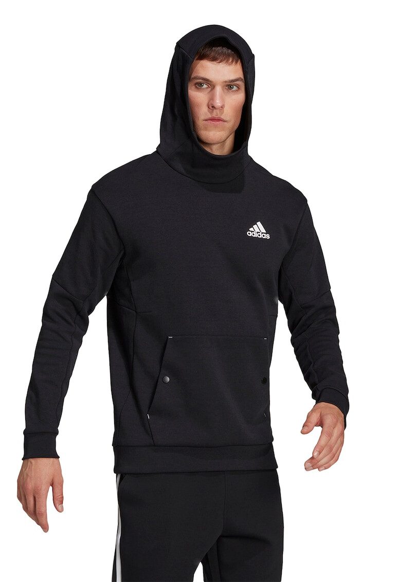 adidas Performance Фитнес худи Designed 4 Game с цветен блок - Pepit.bg