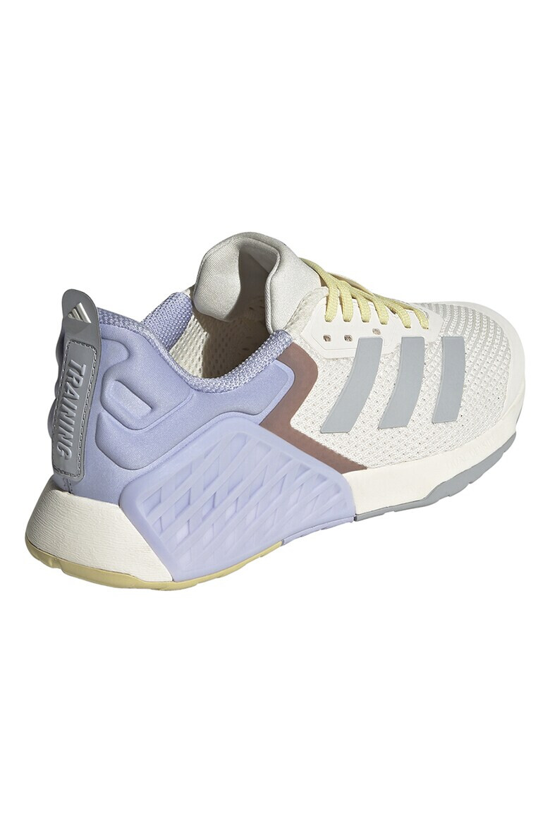 adidas Performance Фитнес обувки Dropset 3 - Слонова кост/Прашно синьо - Pepit.bg