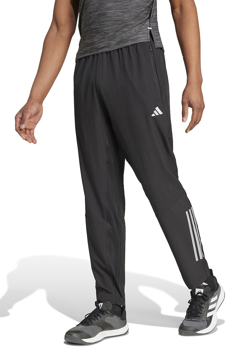 adidas Performance Фитнес панталон Gym+ с джобове с цип - Pepit.bg