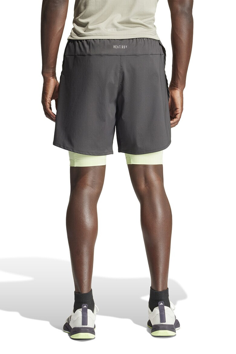 adidas Performance Фитнес шорти HIIT Elev с дизайн 2 в 1 - Pepit.bg