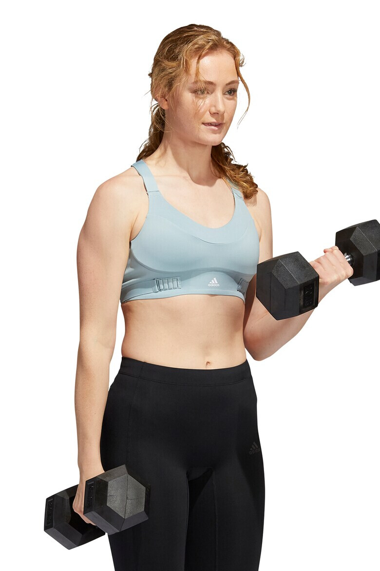 adidas Performance Фитнес сутиен Fast с лого - Pepit.bg