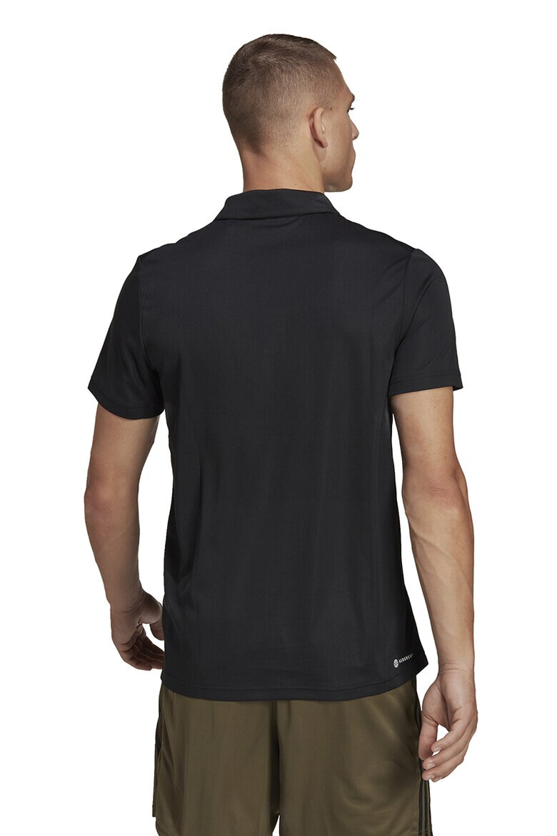 adidas Performance Фитнес тениска с яка - Pepit.bg