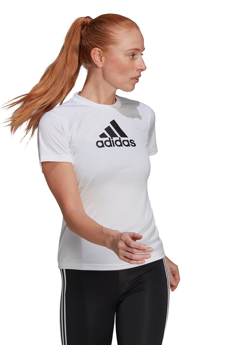 adidas Performance Фитнес тениска с лого - Pepit.bg