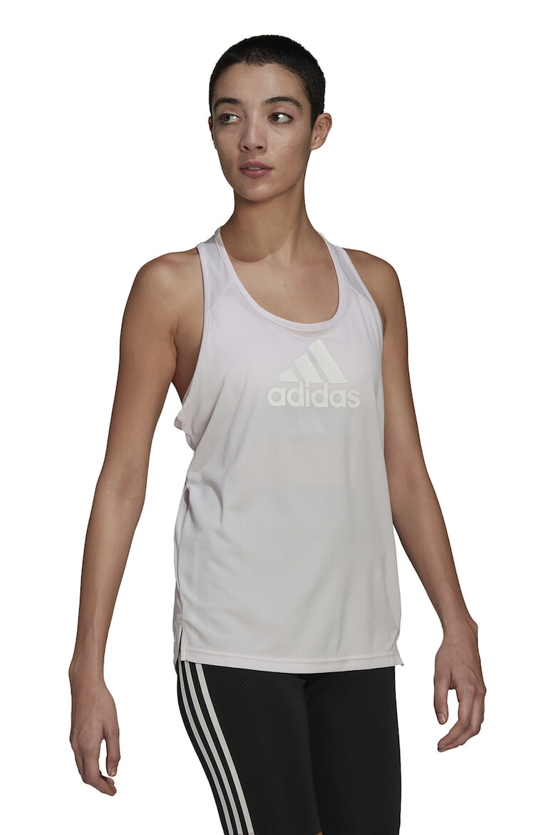 adidas Performance Фитнес топ с изрязан гръб - Pepit.bg