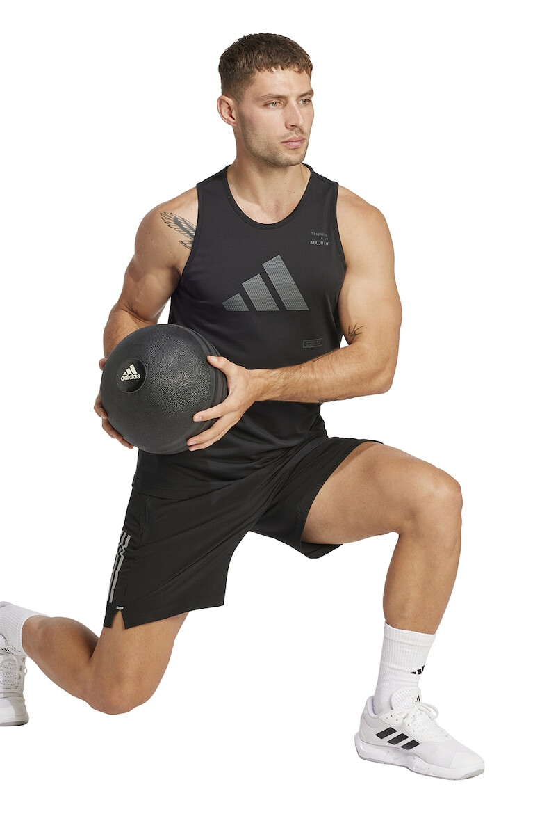 adidas Performance Фитнес топ с лого - Pepit.bg
