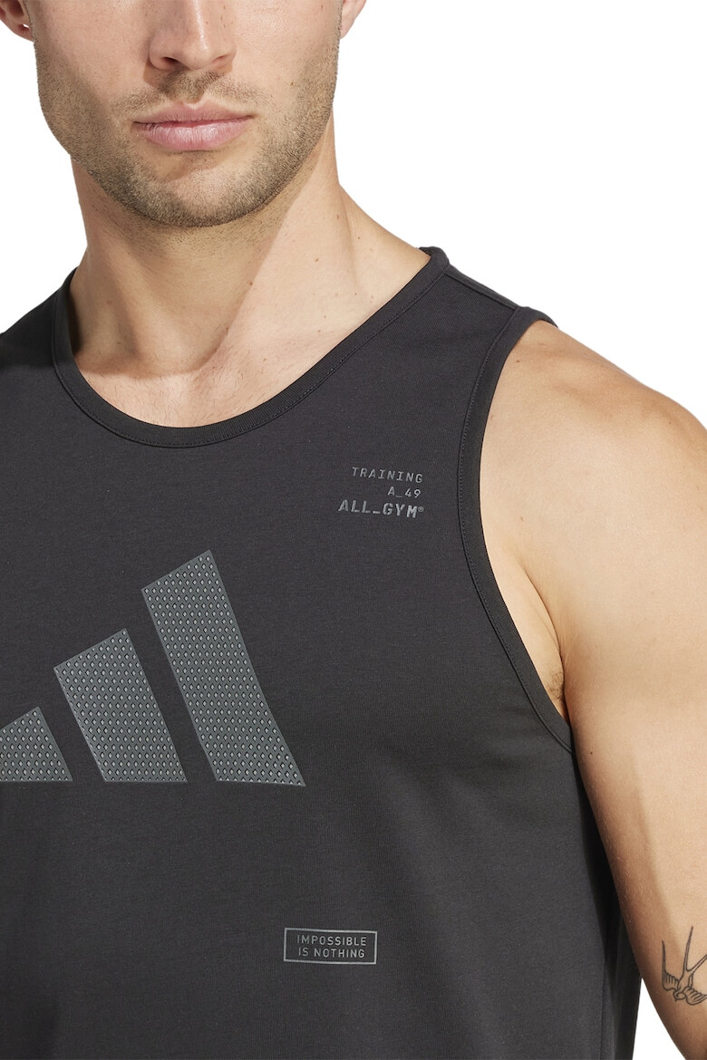 adidas Performance Фитнес топ с лого - Pepit.bg