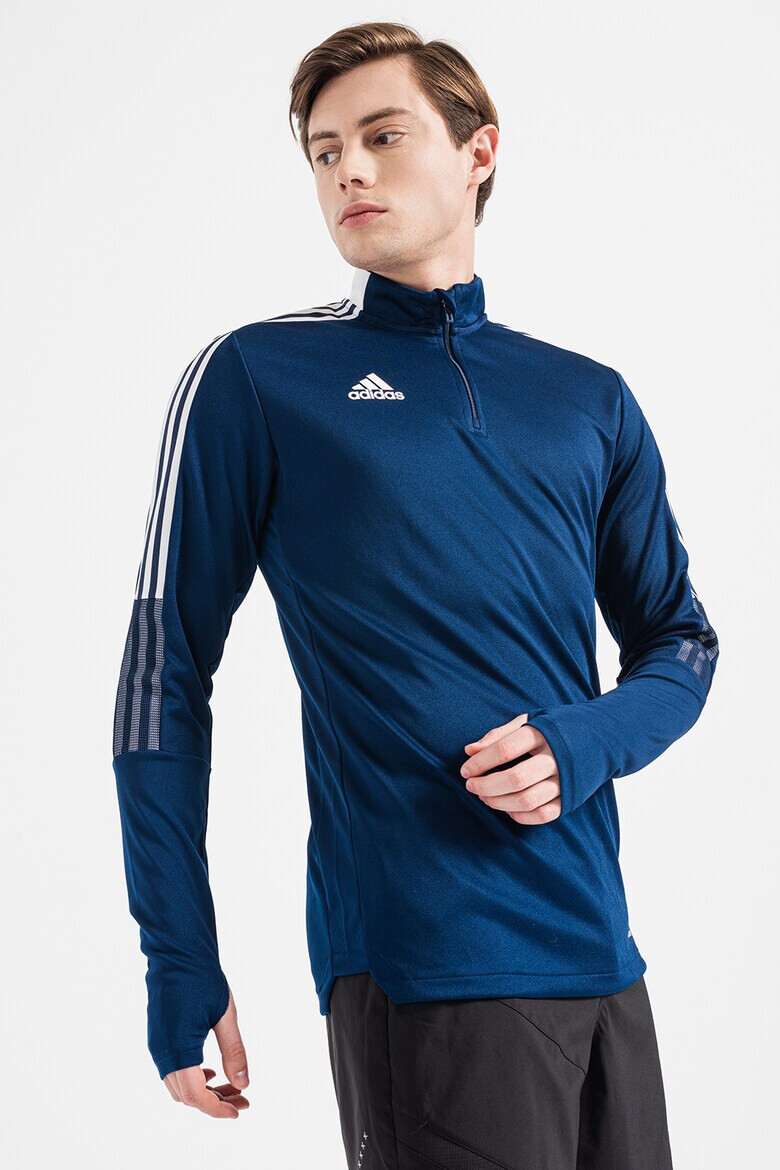 adidas Performance Футболен суитшърт Tiro21 с къс цип - Pepit.bg