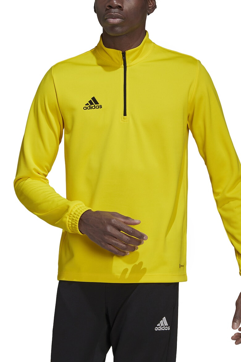 adidas Performance Футболна блуза Entrada 22 с къс цип - Pepit.bg