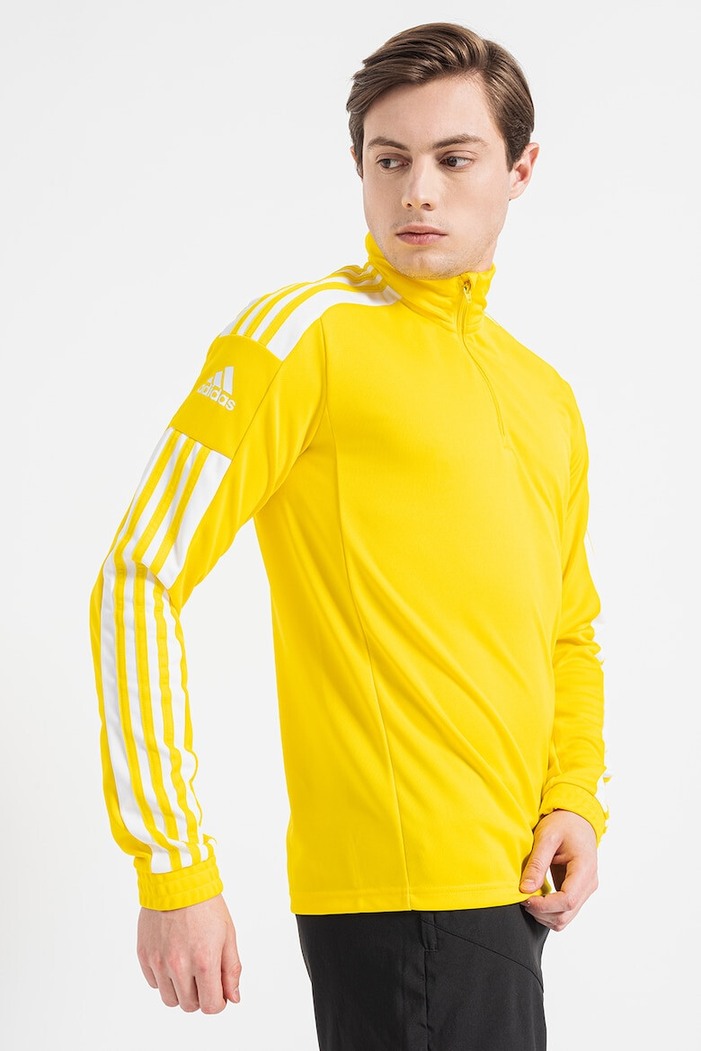 adidas Performance Футболна блуза с къс цип - Pepit.bg