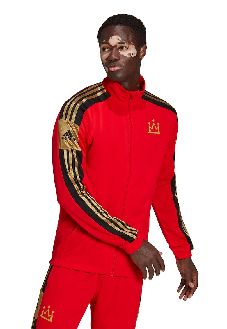 adidas Performance Футболна блуза Salah с цип - Pepit.bg