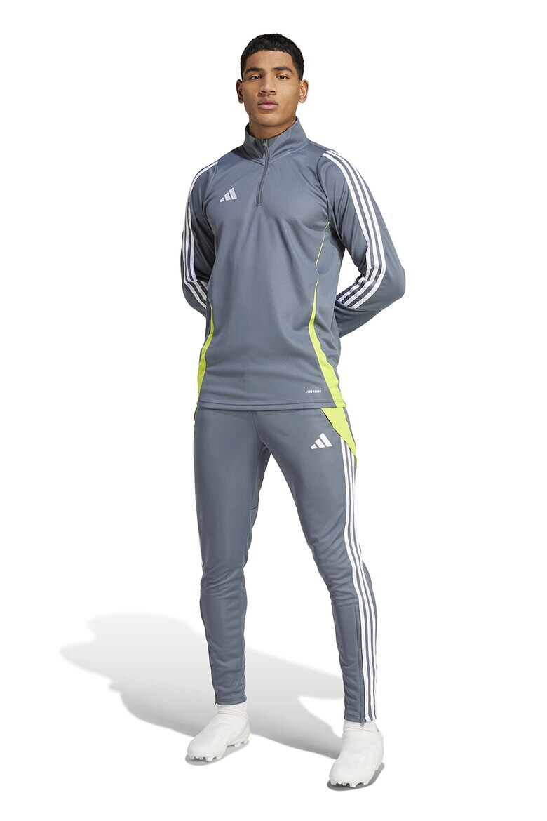 adidas Performance Футболна блуза Trio24 с къс цип - Pepit.bg