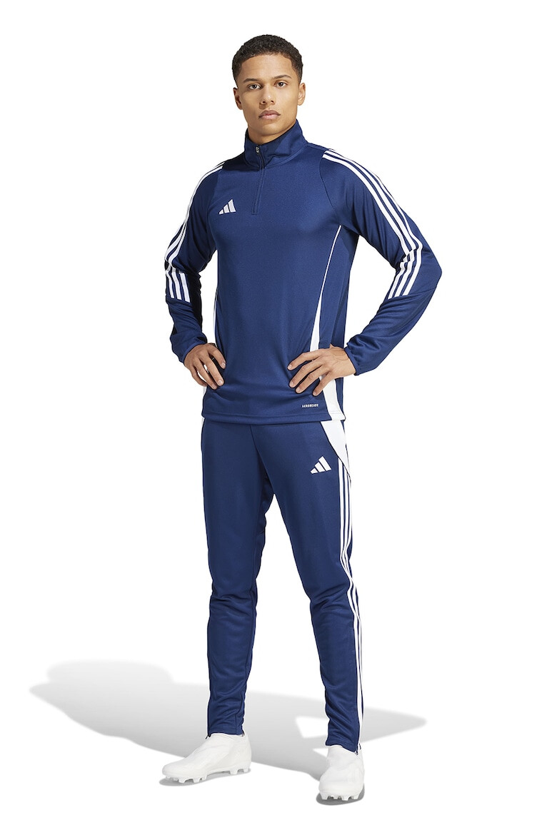 adidas Performance Футболна блуза Trio24 с къс цип - Pepit.bg