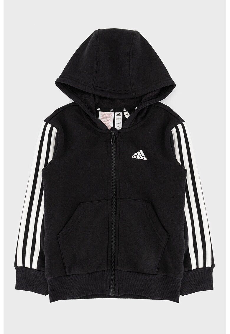 adidas Performance Худи 3 STRIPES ESSENTIALS с цип - Pepit.bg
