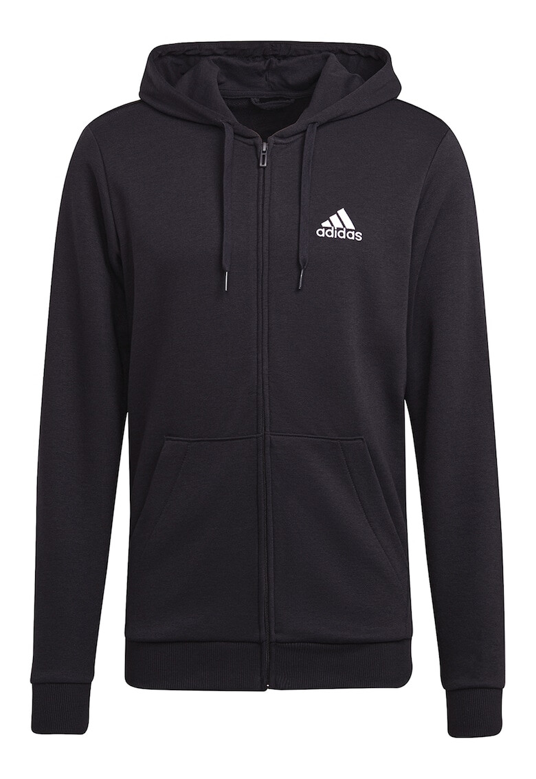 adidas Performance Суитшърт Essentials с цип и лого - Pepit.bg