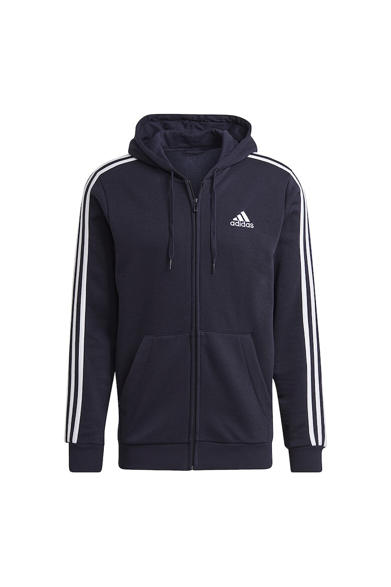 adidas Sportswear Худи Essentials с цип и 3 ивици - Pepit.bg