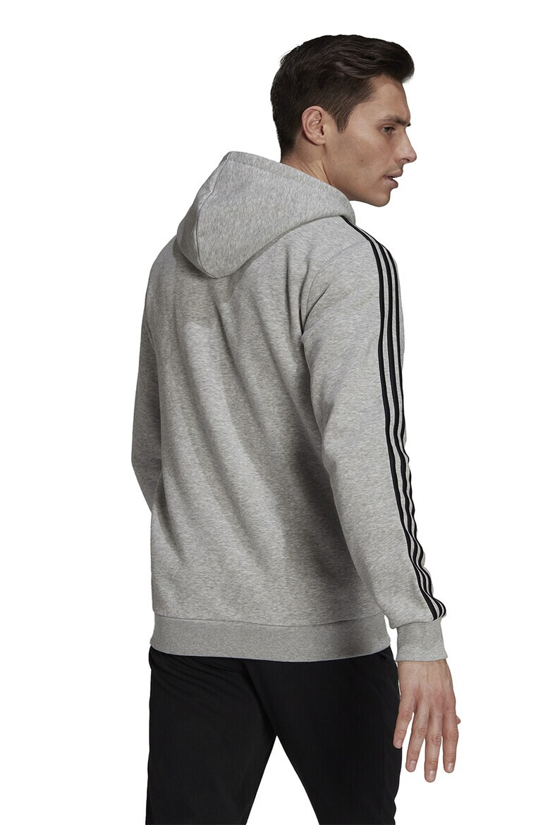 adidas Sportswear Худи Essentials с цип и 3 ивици - Pepit.bg