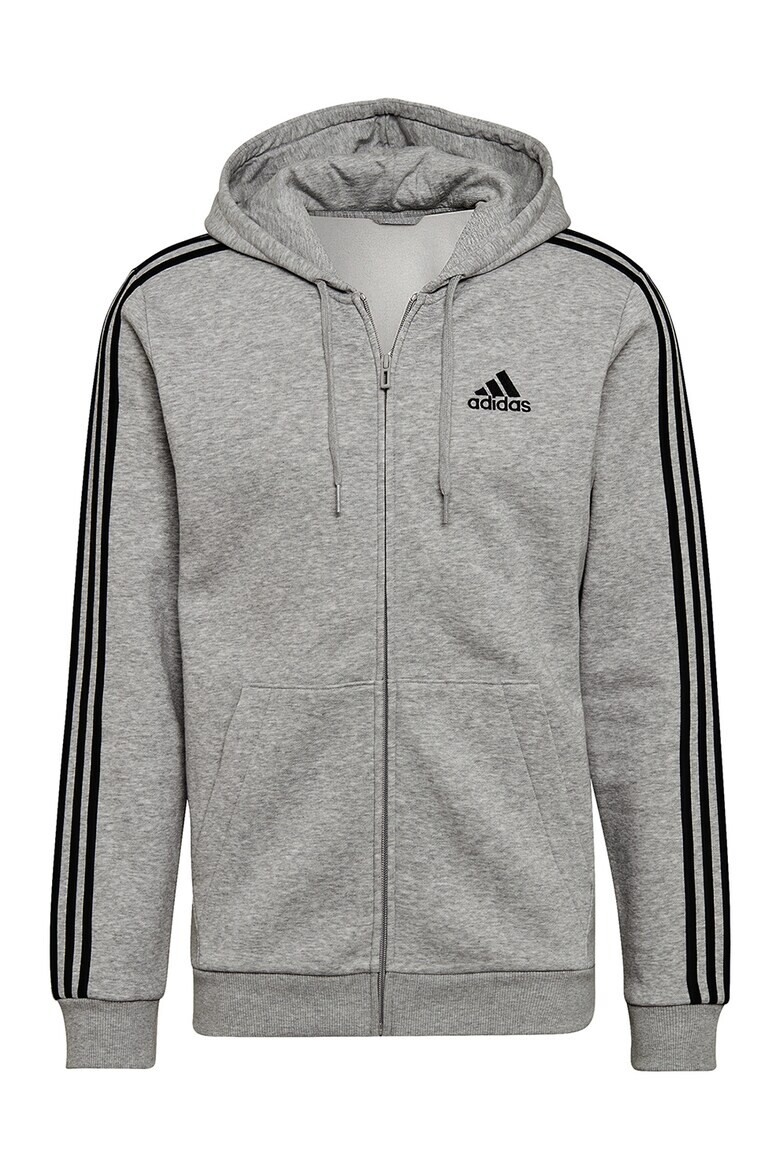 adidas Sportswear Худи Essentials с цип и 3 ивици - Pepit.bg