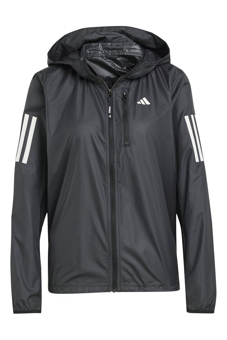 adidas Performance Яке за бягане с лого - Черен - Pepit.bg