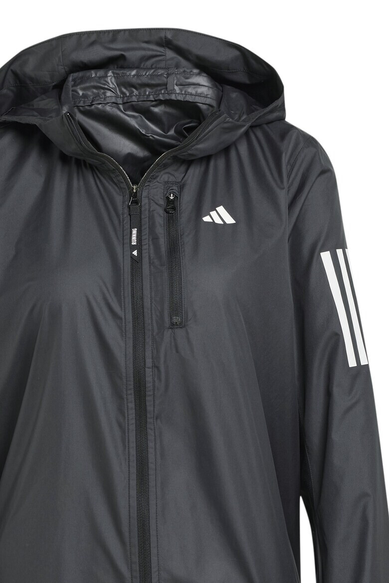 adidas Performance Яке за бягане с лого - Черен - Pepit.bg