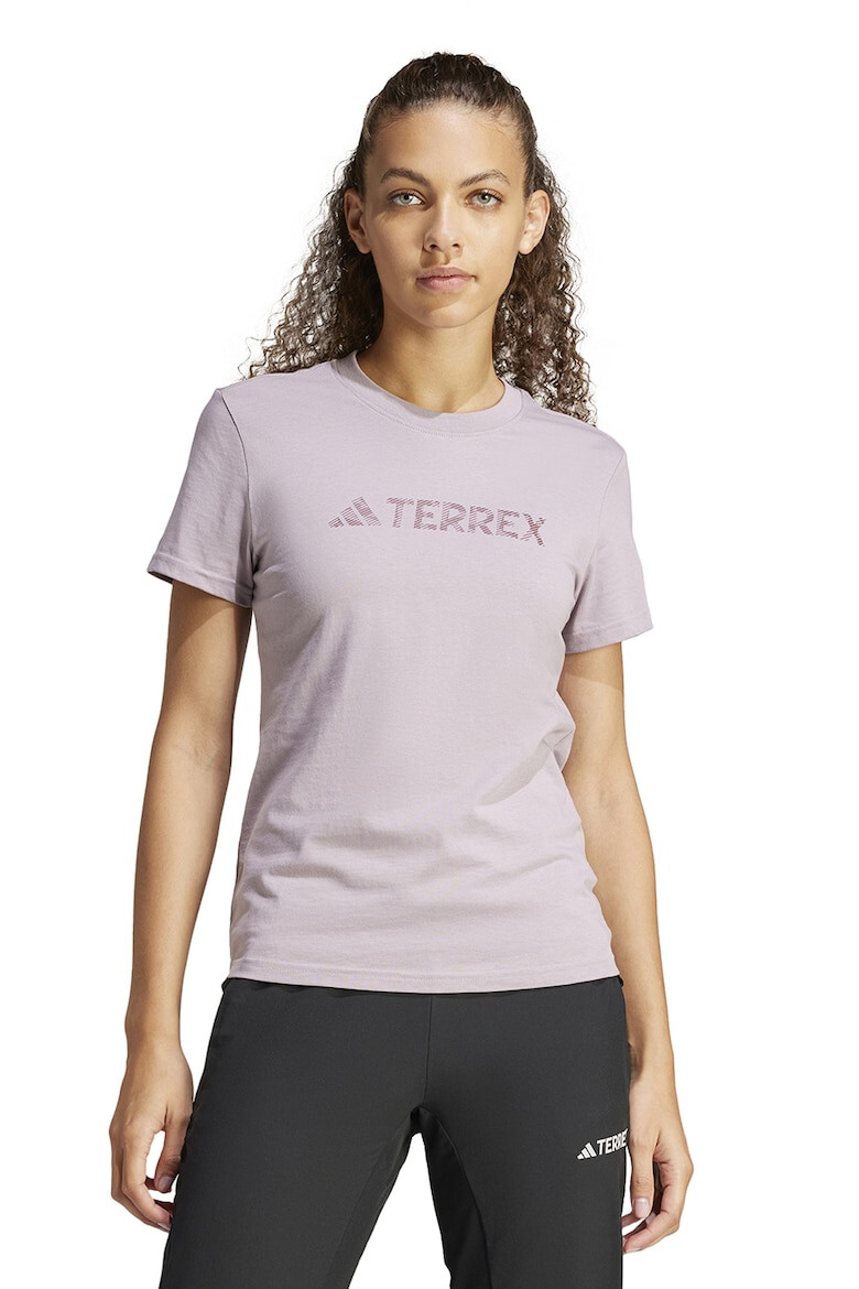 adidas Performance Хайкинг тениска Terrex с лого - Pepit.bg