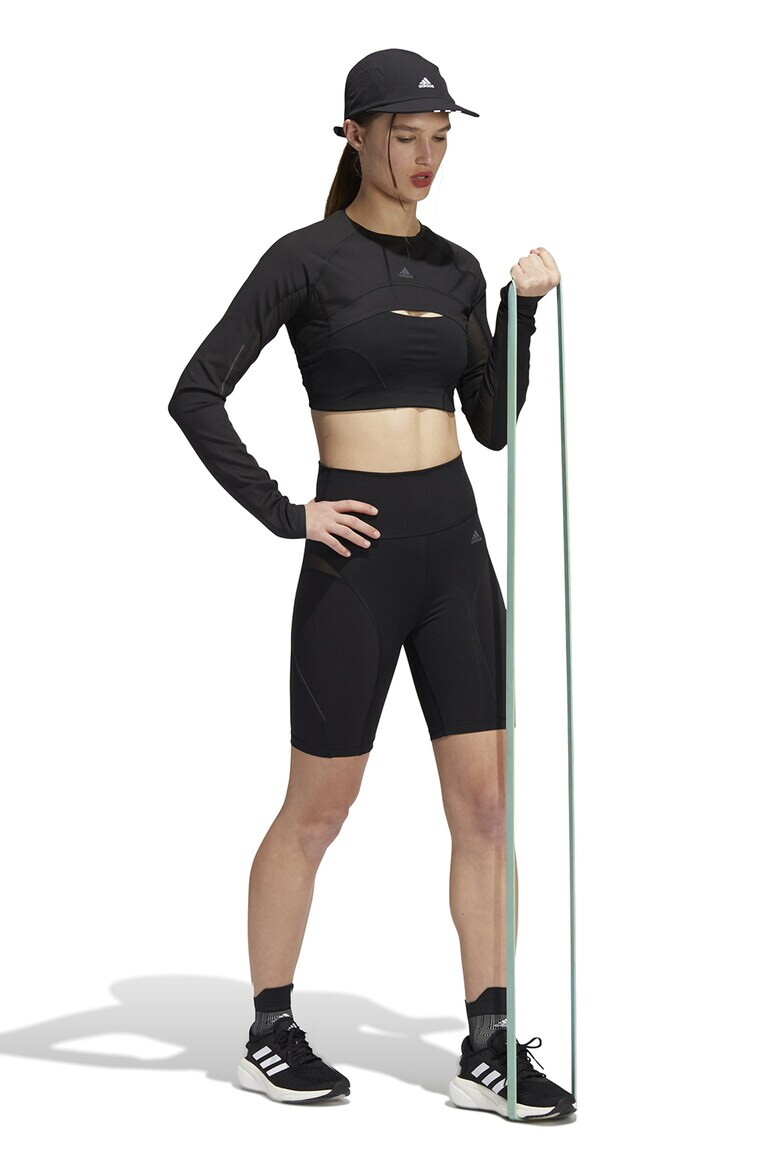 adidas Performance Къс фитнес клин с лого - Pepit.bg