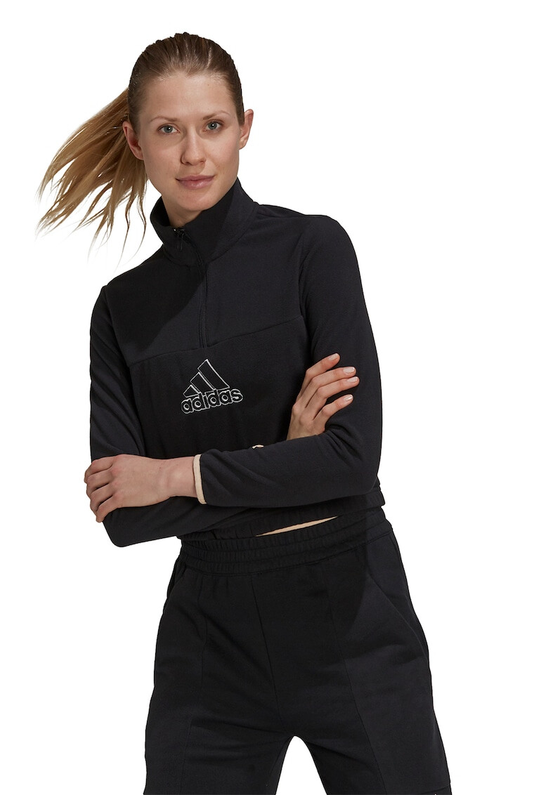 adidas Performance Къс поларен суитшърт Brand Love - Pepit.bg