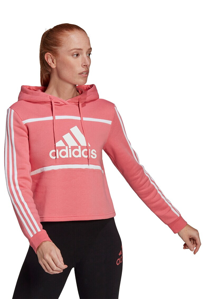 adidas Performance Къс суитшърт Essentials с лого - Pepit.bg