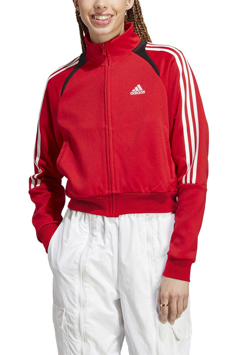 adidas Sportswear Къс суитшърт Tiro с цип - Pepit.bg