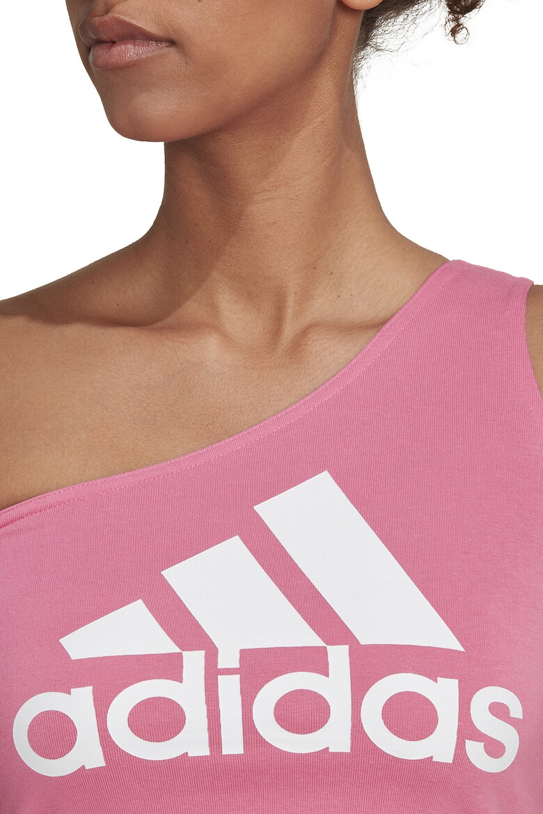 adidas Sportswear Къс топ с едно рамо и лого - Pepit.bg