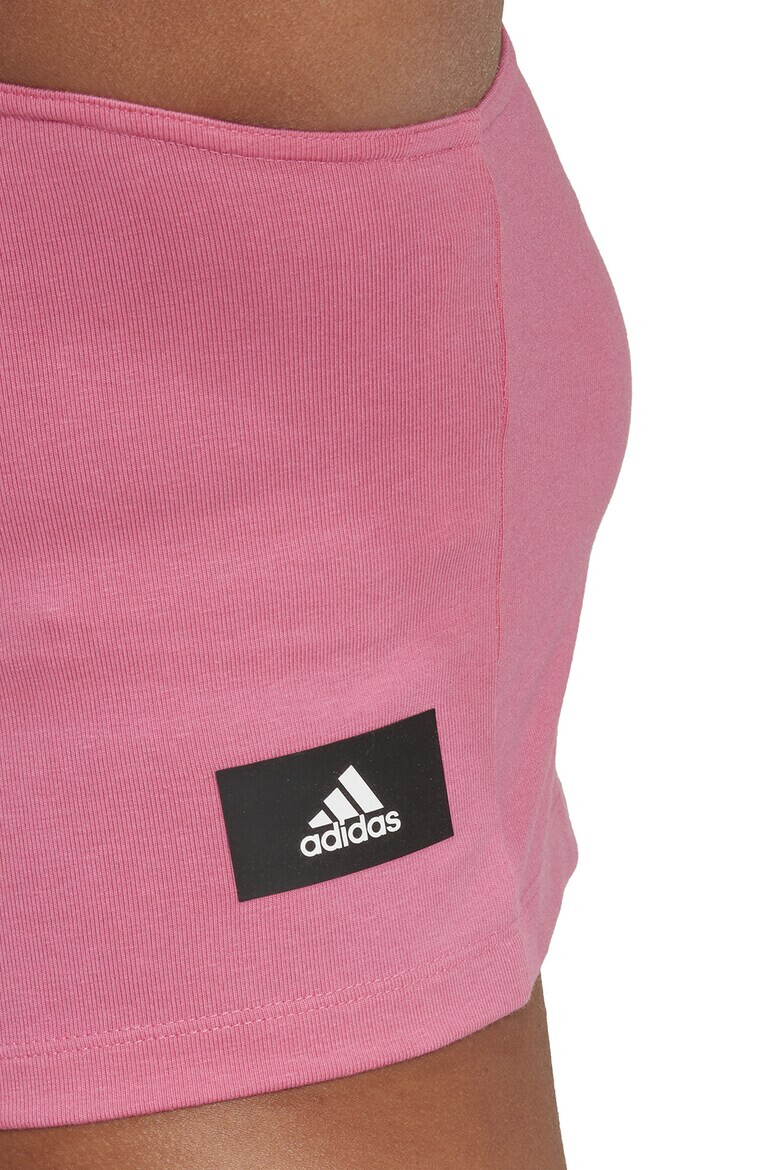 adidas Sportswear Къс топ с едно рамо и лого - Pepit.bg