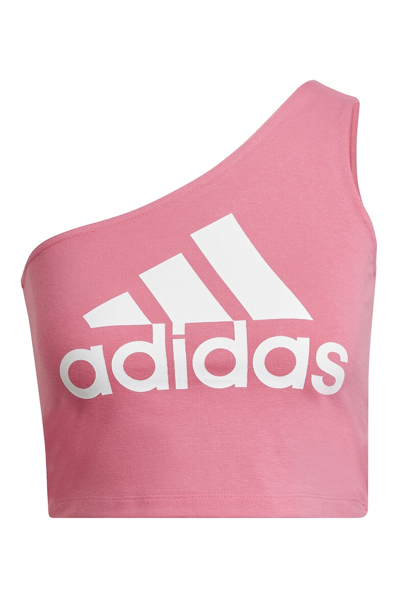 adidas Sportswear Къс топ с едно рамо и лого - Pepit.bg