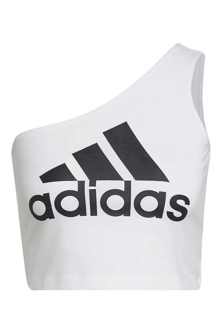 adidas Sportswear Къс топ с едно рамо и лого - Pepit.bg