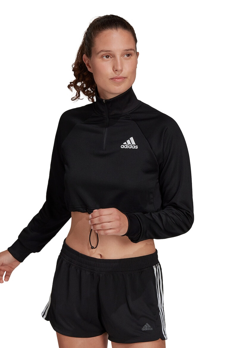 adidas Performance Къса блуза за тенис с къс цип - Pepit.bg