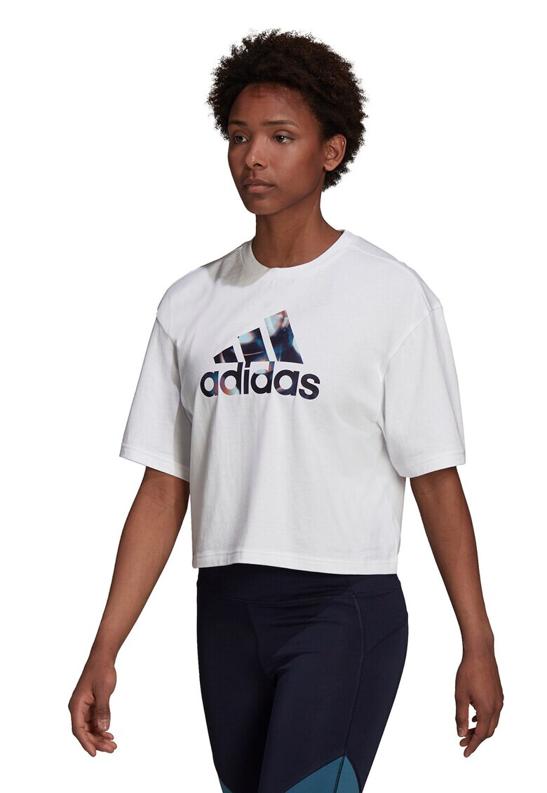 adidas Performance Къса тениска с лого - Pepit.bg