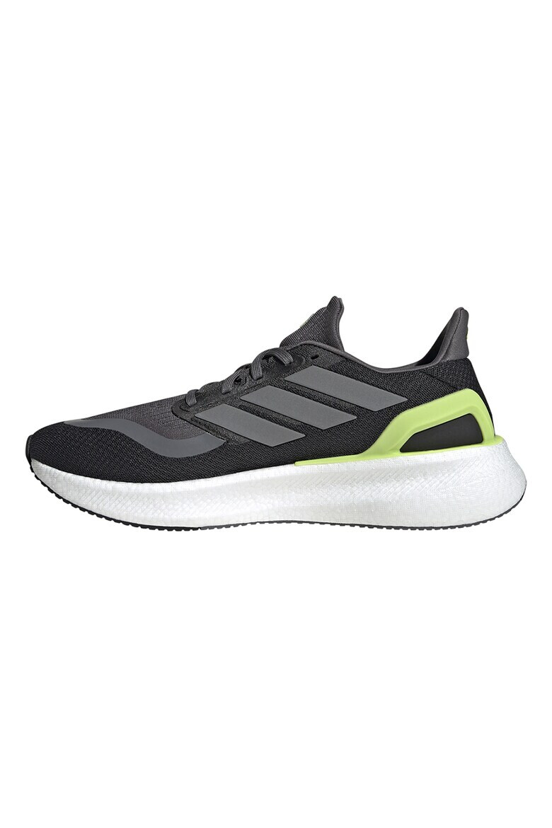 adidas Performance Обувки Pureboost 5 за бягане - Черен/Лайм зелено - Pepit.bg