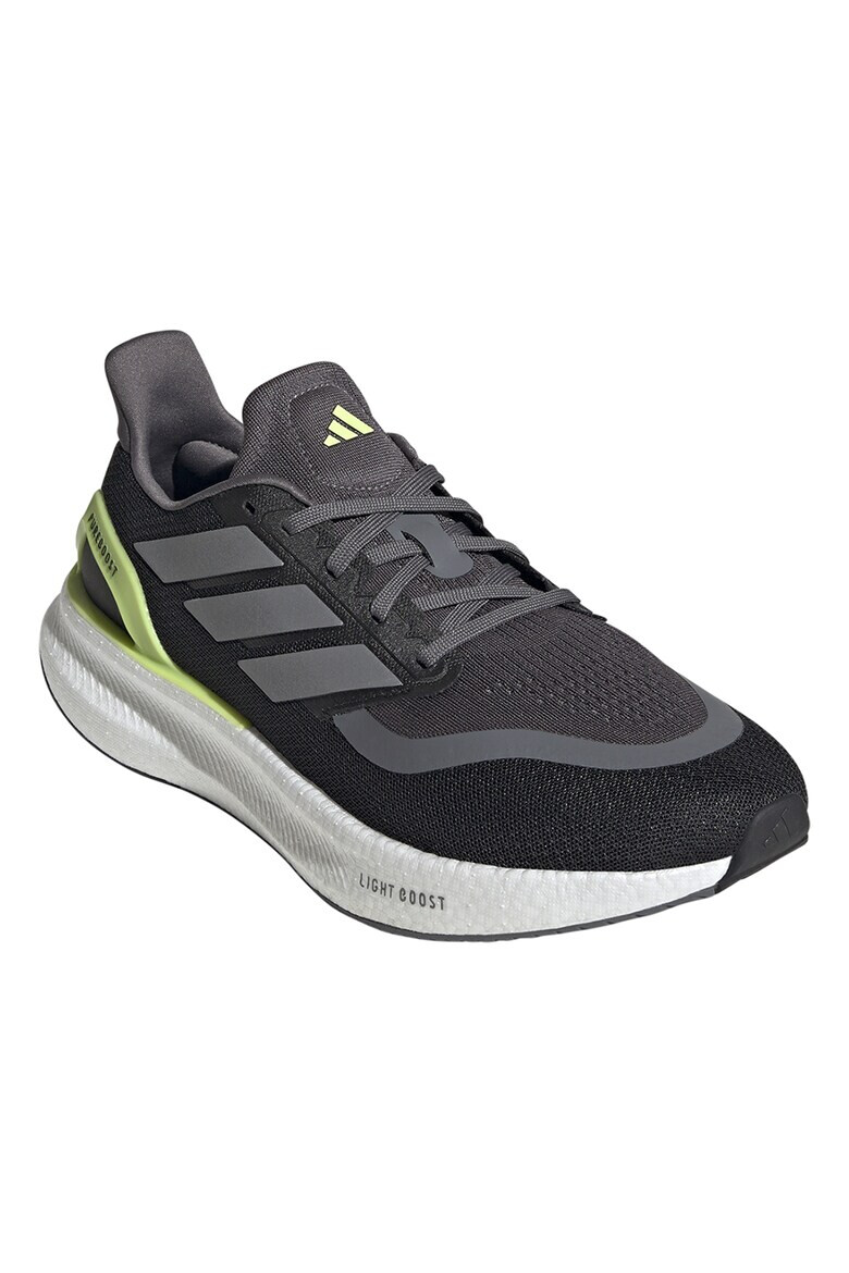 adidas Performance Обувки Pureboost 5 за бягане - Черен/Лайм зелено - Pepit.bg